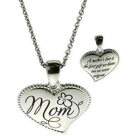 Hallmark Stainless Steel Mom Necklace—$10 + Free Pickup!