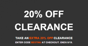 20% Off Clearance at Nike!