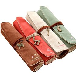 Set of 4 Roll-up Pencil Cases Just $4.58 Shipped!