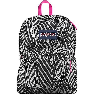 Pink or Zebra Print Jansport Backpack Down to $19.99!