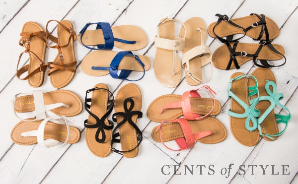 $12 Off Cents of Style Sandals + FREE Shipping!