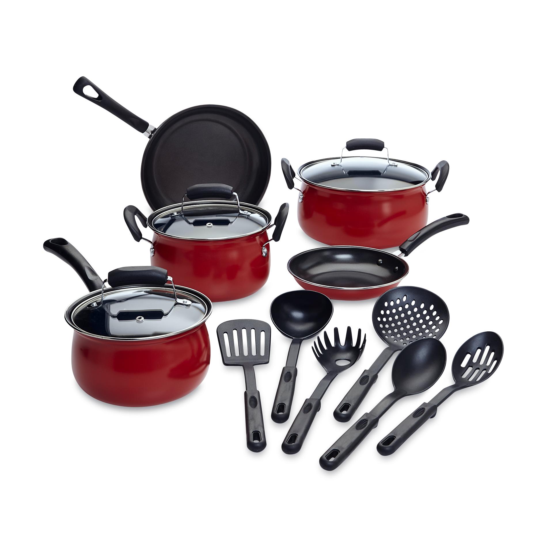 Essential Home 14 Piece Cookware Sets as Low as $25.49 + $5 Back in Points!