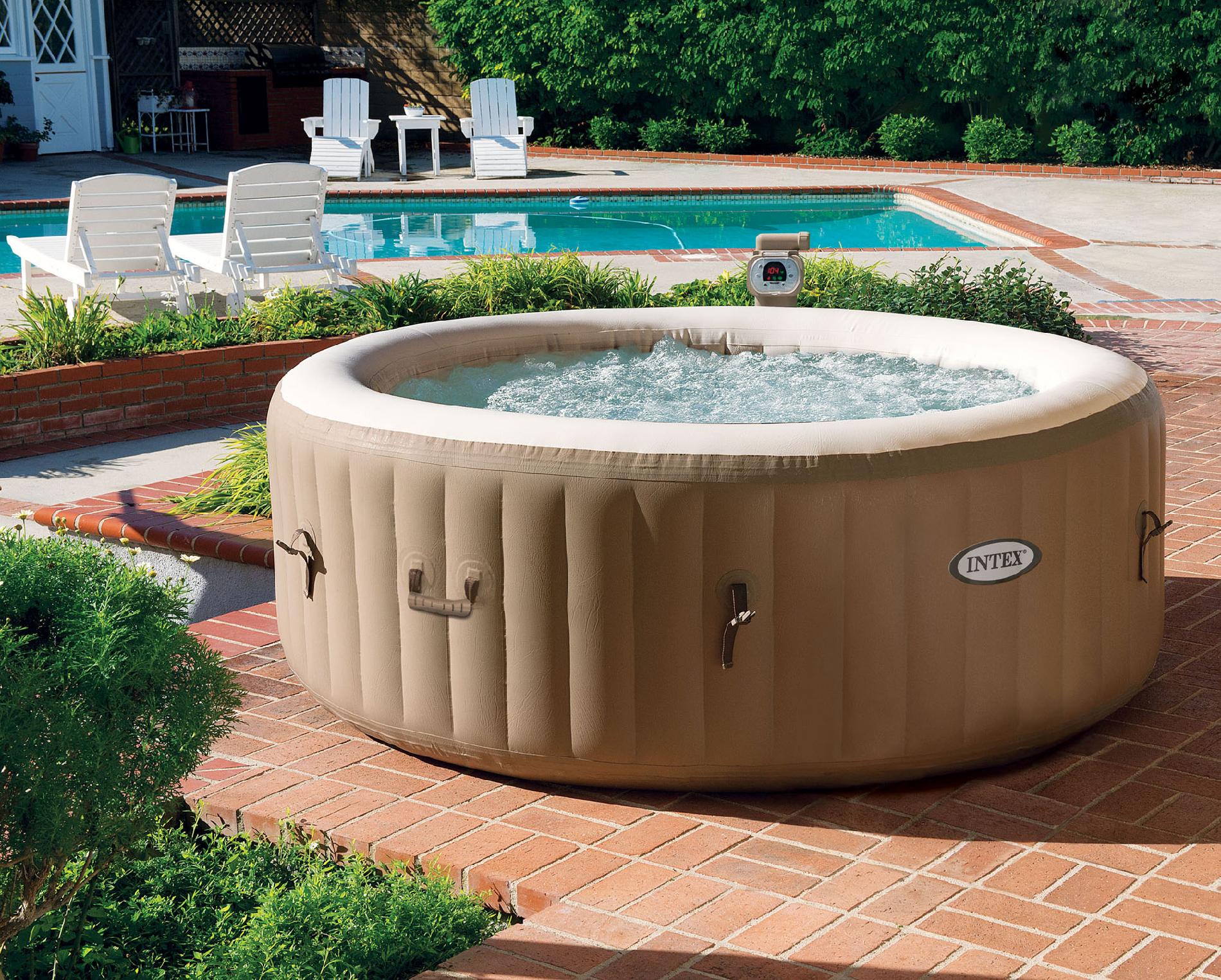 Intex Inflatable 4-person Hot Tub Only $347.99!