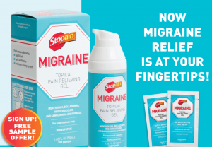 Stopain Migraine Free Sample Offer