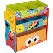Sesame Street Multi-Bin Toy Organizer $20.00