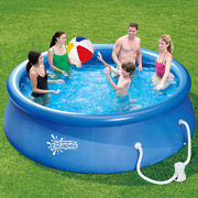 12′ Quick Set Ring Pool with Pump $59.00