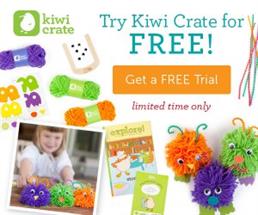 Fun Kid’s Activities! Try Kiwi Crate for free!