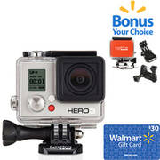 GoPro HERO3 Camcorder and $30 Walmart Gift Card $199.99