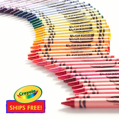 Crayola up to 40% off! Free shipping!