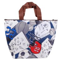 Sports Themed Waterproof Picnic Insulated Lunch Cooler Tote Bag – Just $4.59!