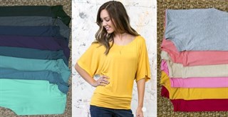 Everyday Dolman Top! (Small-3XL) – Just $9.99!