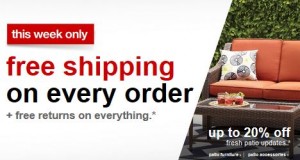 Free Shipping on All Orders from Target!