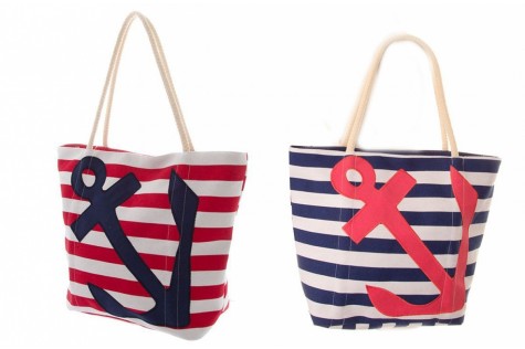 PickYourPlum! Nautical Bold Anchor Canvas Tote Bag – Just $13.99!