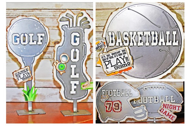 Stand Up Metal Sports Decor with 10 Options – Just $8.99! Think Father’s Day!