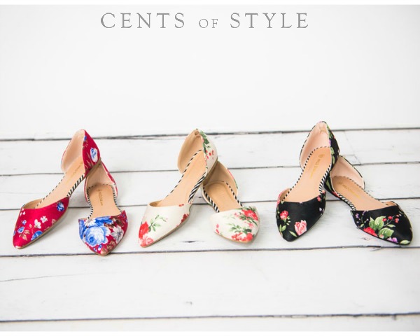 Adorable Floral Flats 40% Off | From $11.97 Shipped!