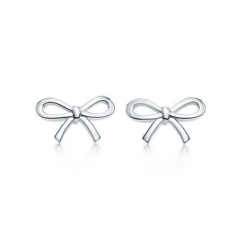 *CUTE* Tiffany-Inspired Sterling Silver Bow Earrings Just $6.99 Shipped!