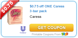 New Caress Bar Soap Coupon + Dollar Store Deals!
