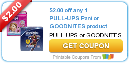 Coupons: Pull-Ups, Colgate, Speed Stick, Gas-X, Huggies, and Red Baron!