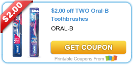 *HOT* FREE Oral-B Toothbrushes in Several Stores!