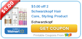 New Schwarzkopf Hair Care Coupons | Save $7!
