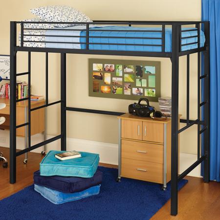 Metal Loft Twin Bed $129 (reg $199)