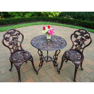 Rose 3-piece Bistro Patio Set—$79!