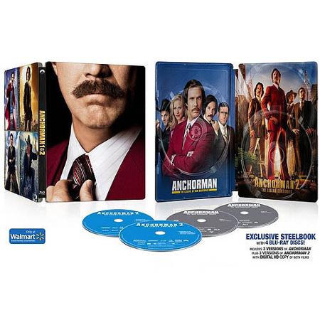 Anchorman and Anchorman on Blu-ray Only $9.96!