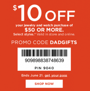 Kohls Fathers Day Coupons!
