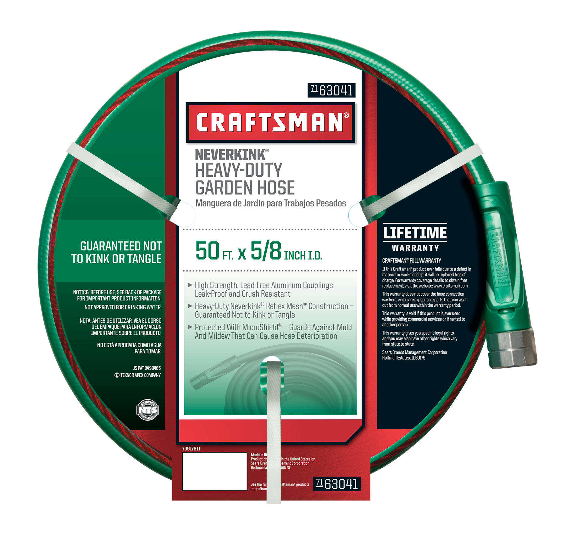Craftsman Heavy Duty Neverkink Self-Straightening 50 ft Hose—$15.99! (Save 50%)