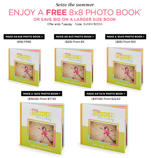 FREE 8×8 Photo Book From Shutterfly!