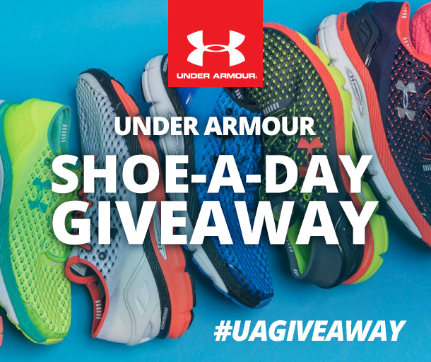 Win a FREE Pair of Under Armour Shoes in the Shoe-a-Day Giveaway!