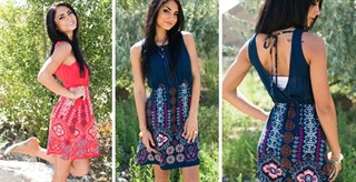 $14.99 – Bohemian Dreamer Dress – 2 Colors!