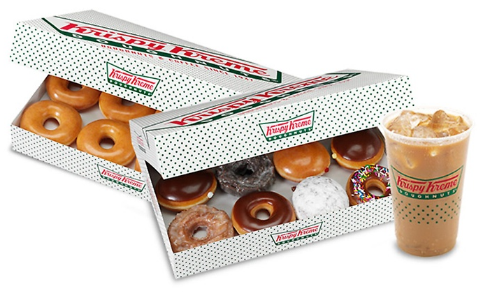$10 for $20 Worth of Doughnuts and Beverages at Krispy Kreme!