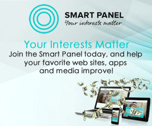 Join Smart Panel and get rewards for sharing your thoughts and opinions!