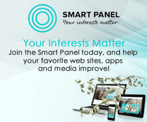Join Smart Panel and get rewards for sharing your thoughts and opinions! Join Smart Panel and get rewards for sharing your thoughts and opinions!