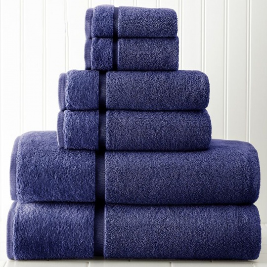 Luxury 6-piece 100% Cotton Towel Sets $23.99