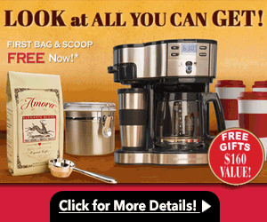 Amora Coffee – Free Bag of Coffee (Just Pay $1 Shipping)