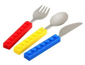 Building Block Fork, Knife and Spoon Set $5.99 + Free Shipping
