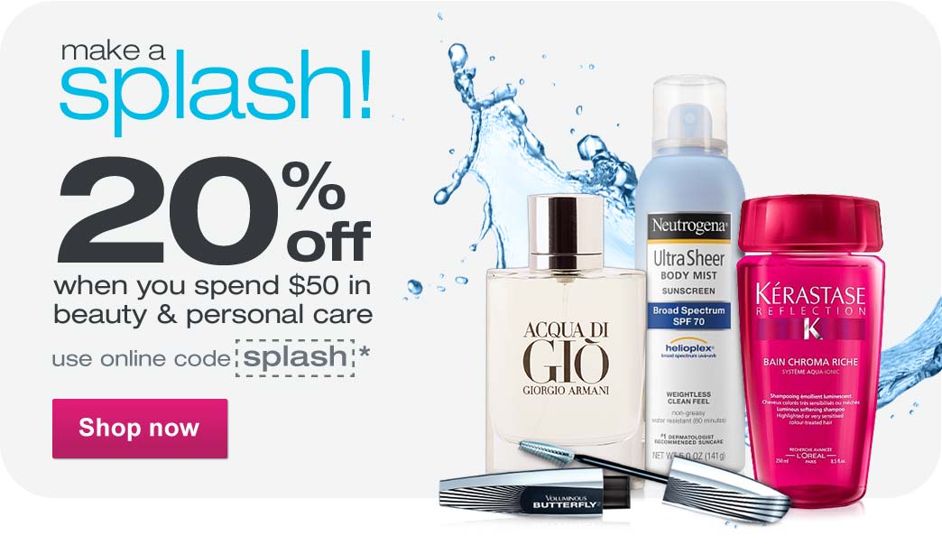Get 20% OFF Beauty & Personal Care Items from Walgreens!