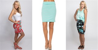 9.99 – Print Mini Skirts – Special Low Price!