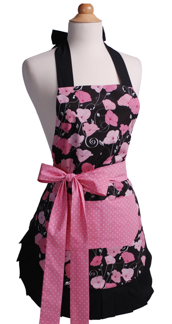 Gorgeous Midnight Bloom Women’s Apron—$9.99 Shipped!