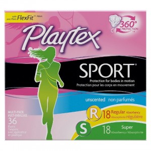 WALGREENS: Playtex Sport Tampons or Combo Packs Only $2.50!