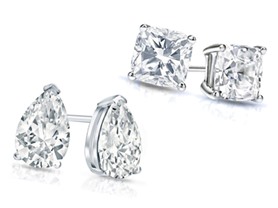 Sterling Silver Stud Earrings – 9 Cuts – Just $9.99!