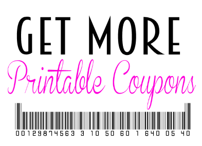 get more printable coupons