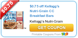 Coupons: Nutri-Grain, Friskies, Nature Made, and Fleischmann’s