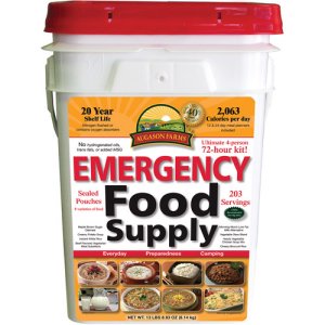 Augason Farms 12-day Emergency Food Pail With 25 yr Shelf Life—$45!