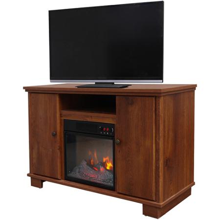 Decor Flame Electric Fireplace and TV Stand—$139.96! (Save $209.04)