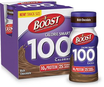 FREE 4-PACK of the new BOOST CALORIE SMART® 100 Calories Nutritional Drink