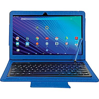 NuVision 13.3″ Quad Core Tablet With Stand, Keyboard Case & Stylus—$109.99! (Refurbished)