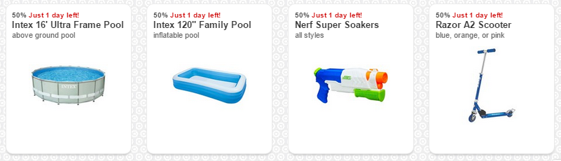 *HOT* 50% Off Pools and Summer Toys With Target Cartwheel!